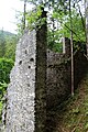 Burg Treffen (Kärnten) Blick aus Süd-Osten.