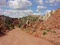 June 4th A view of Utah Road 400