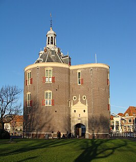 De zuidwestzijde van de Drommedaris