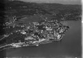 Meilen, historisches Luftbild von 1919, aufgenommen aus 200 Metern Höhe von Walter Mittelholzer