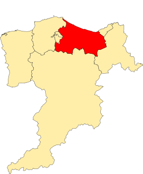 Location of the ward