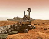 künstlerische Darstellung von Opportunity