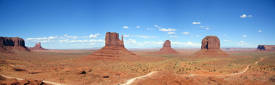 ABD'nin Utah ve Arizona eyaletleri arasında kalan Monument Vadisi.(Üreten:Moritz Zimmermann)