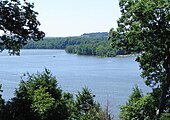 view from the Ohio Mohican Lodge