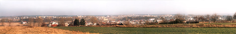 Panorama miasta od strony południowo-zachodniej