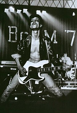 Paraf's bassist Zdravko Čabrijan at the 1978 BOOM Festival in Novi Sad, Serbia. Photo by Dražen Kalenić.