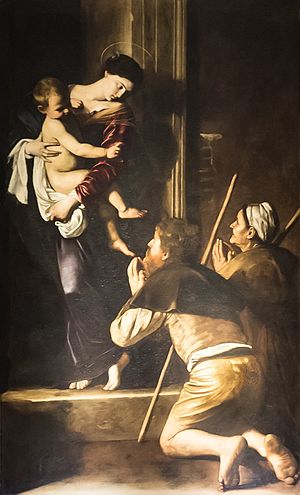 Madonna di Loreto oder Madonna dei Pellegrini (Michelangelo Merisi da Caravaggio)