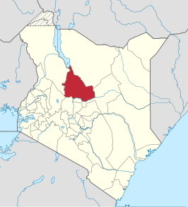 Kaart van Samburu County