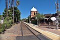 Bahnstation von Amtrak im historischen Zentrum