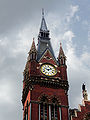 At St Pancras railway station