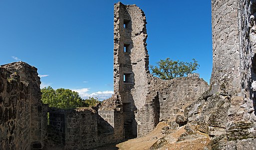 Die Befestigungsanlage von Innen