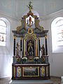 Barocker Altar in der Kapelle
