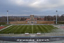 leeres Stadion