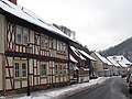 Half-timbered houses in the High Street