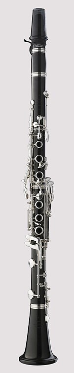 Clarinetto Boehm riformato, con 19 chiavi e 7 anelli, sviluppato nel 1949 da Fritz Wurlitzer