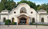 Eingangsbereich des Aquariums im Leipziger Zoo