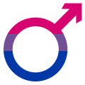 Bi male logo.