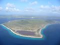 Another aerial view with Bonaire in the background