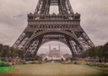 Paris, 1912, Eiffelturm und Trocadero
