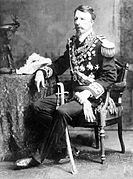 Prince Gaston, Count of Eu, wearing the sash of the order