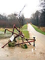 Brückenneubau zwischen Groß Sarau und Schattin bei Nädlershorst 2008