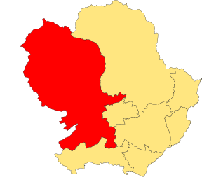 Location of the ward