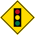 Traffic signal ahead