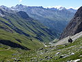 Oberes Ködnitztal mit Lucknerhütte und Schobergruppe.