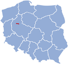 Mapa przebiegu linii kolejowej 381