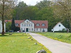 Manor in the village