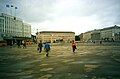 Siegesplatz in Kaliningrad mit Nordbahnhof ca. 2002