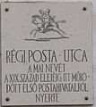 Régi posta utca, Régi posta utca 1–3.