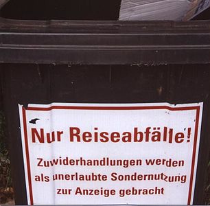 Fall für die Reiserücktrittsversicherung (Spende von Ulfbastel)