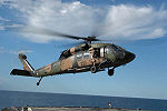 An Australian S-70 Blackhawk of the type operated by the 171st Aviation Squadron