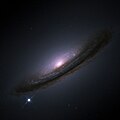 Die Supernova 1994D in der Galaxie NGC4526