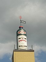 Steinhägerkrug auf dem Historischen Museum Steinhagen