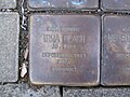 der Stolperstein für Irma Blach