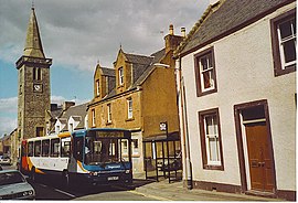 Straßenzug in Strathmiglo