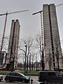 WTC-torens I en II begin 2021 na de afbraak