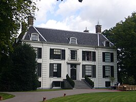 Het landhuis op landgoed Waterland