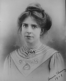 Anne Kenney in 1909