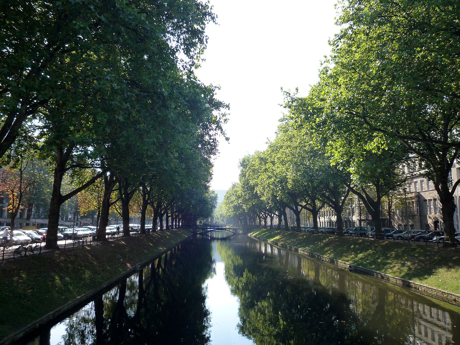 Königsallee in Düsseldorf