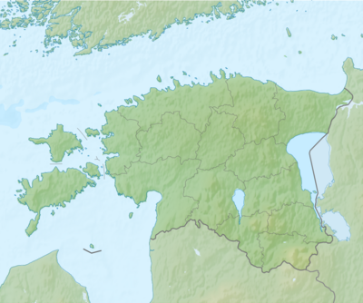Location map Εσθονία