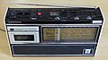 Grundig C6000, reiseradio med kassettspiller, 1970