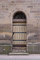 Protestantischer Glockenturm Eingang