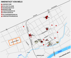 Plan der Inneren Stadt