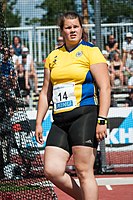 Helena Leveelahti schied mit 53,56 m in der Qualifikation aus