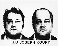 Leo Joseph Koury FBI Most Wanted Poster