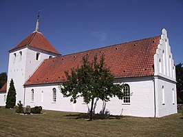 De kerk van Østrup