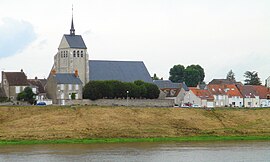 The church in Saint-Denis-de-l'Hôtel